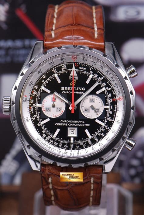 breitling chrono matic 44mm|Breitling 40mm chronograph watches.